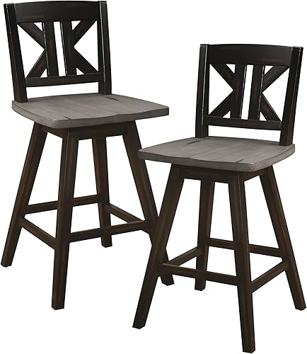 Miniatura 41 de Homelegance - Bancos Gris envejecido/blanco,Negro -,https://www.amazon.com/dp/undefined