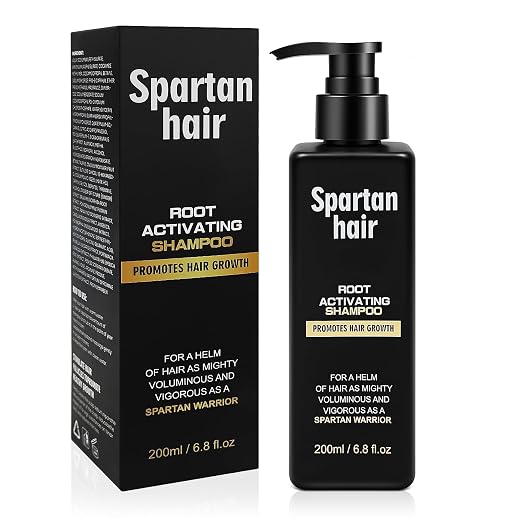 Root Activator Shampoo for Men- Strengthening & Smoothing System for Thinning and Gray Hair - Adds Volume & Nourishes Strands - Men & Women(200ml)