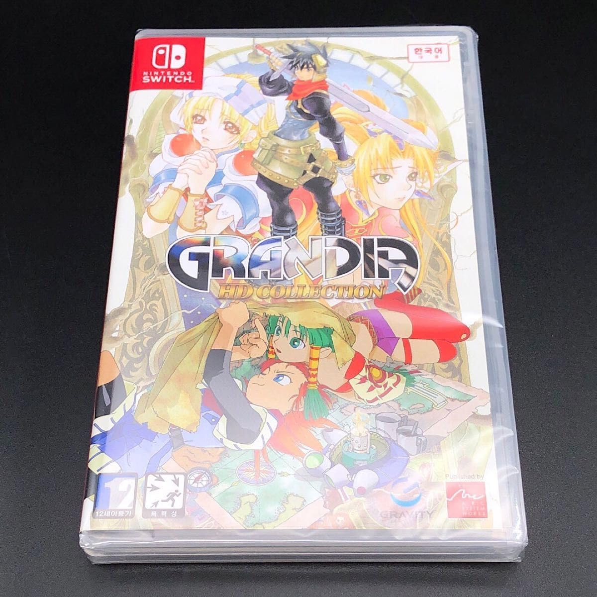 グランディア HDコレクション 韓国版 switch ニンテンドースイッチ ◯ グランディア HDコレクション 韓国版 スイッチ グランディア HD