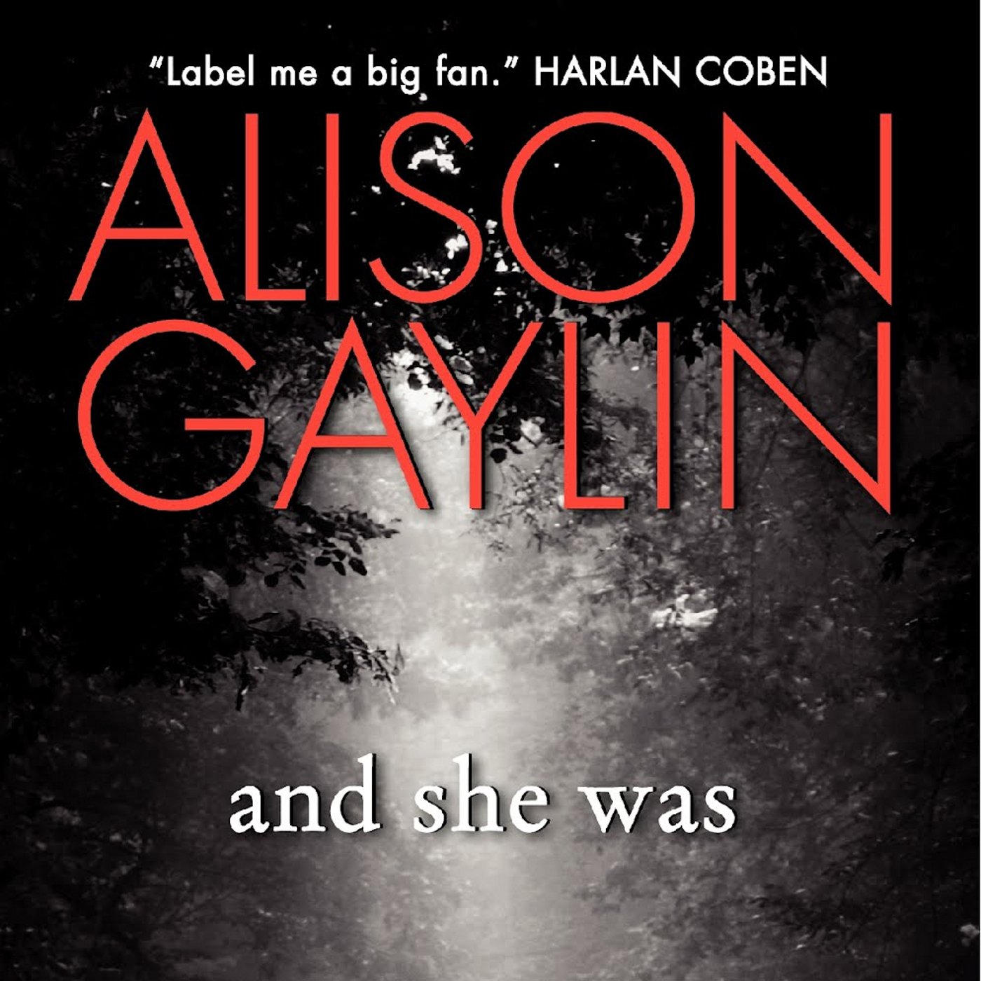 Cover art for And She Was