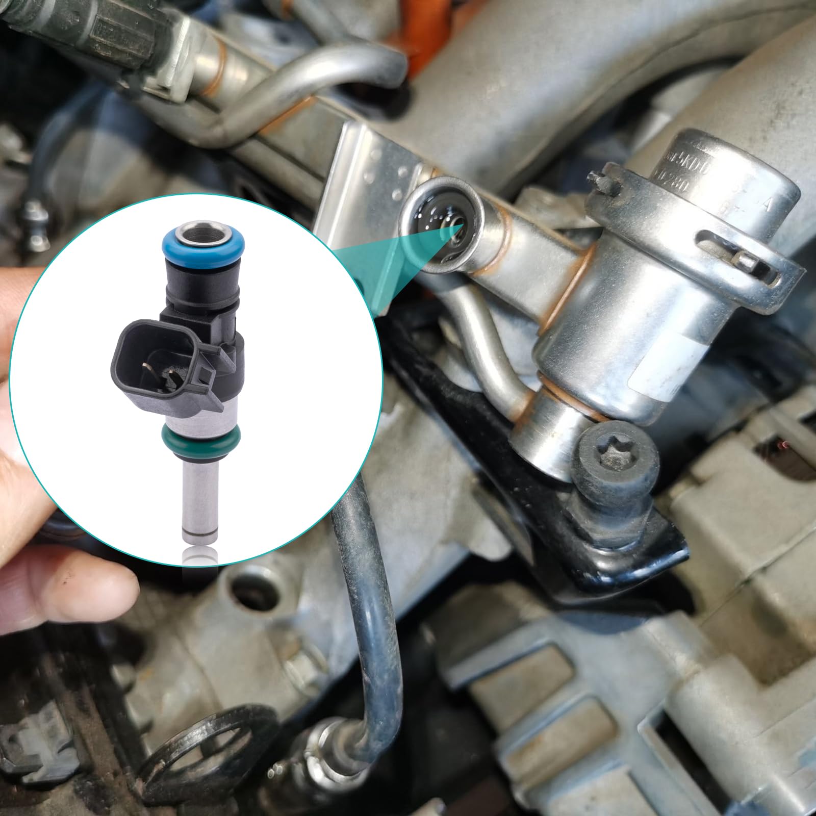 AULINK 2 Stück Kraftstoffeinspritzdüsen 280158337 2521387  