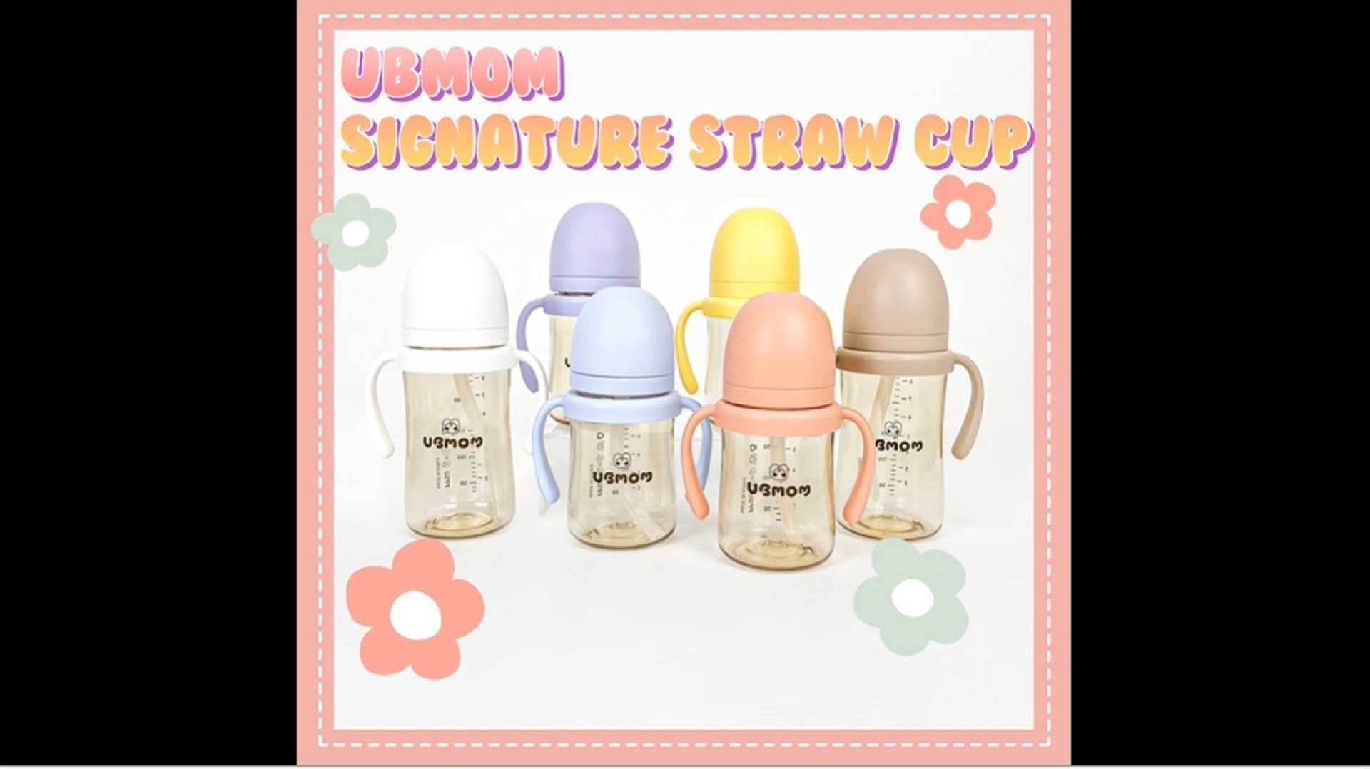 Amazon.com : UBMOM No-spill, Backflow prevention Sippy Cup with