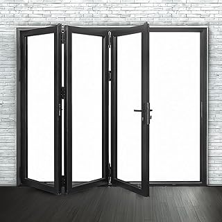 3 Panel, Folded Out, Right to Left, Folding Patio Door, Aluminum Folding...