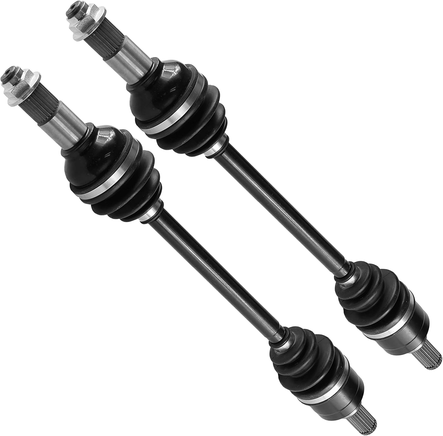 Caltric Rear Left and Right Complete CV Joint Axle Compatible with Yamaha Grizzly 700 YFM700 2014-2015