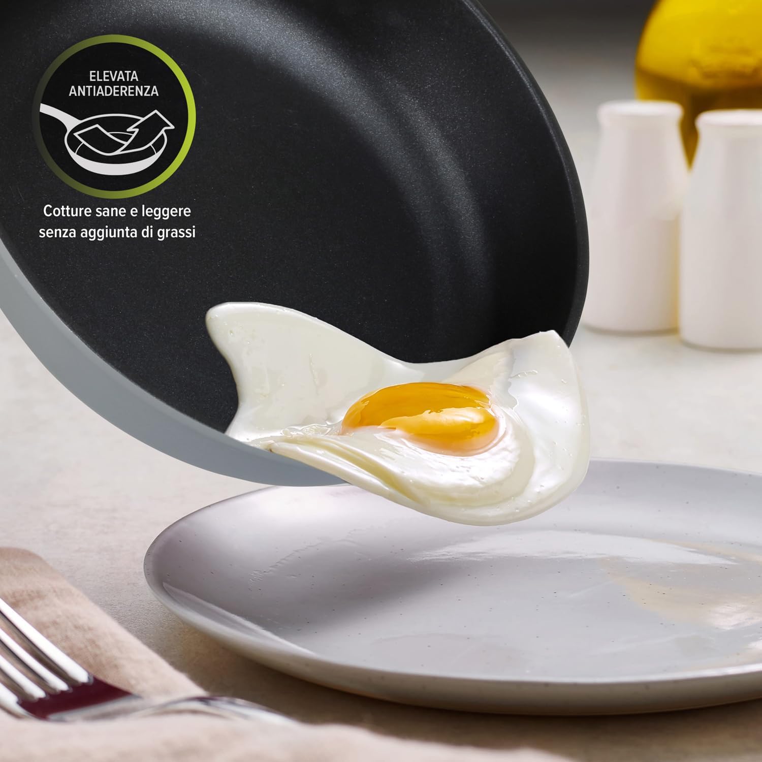 KASANOVA Patelnia z powłoką nieprzywierającą do indukcji i wszystkich rodzajów kuchenek - Linia Elegance 30 cm