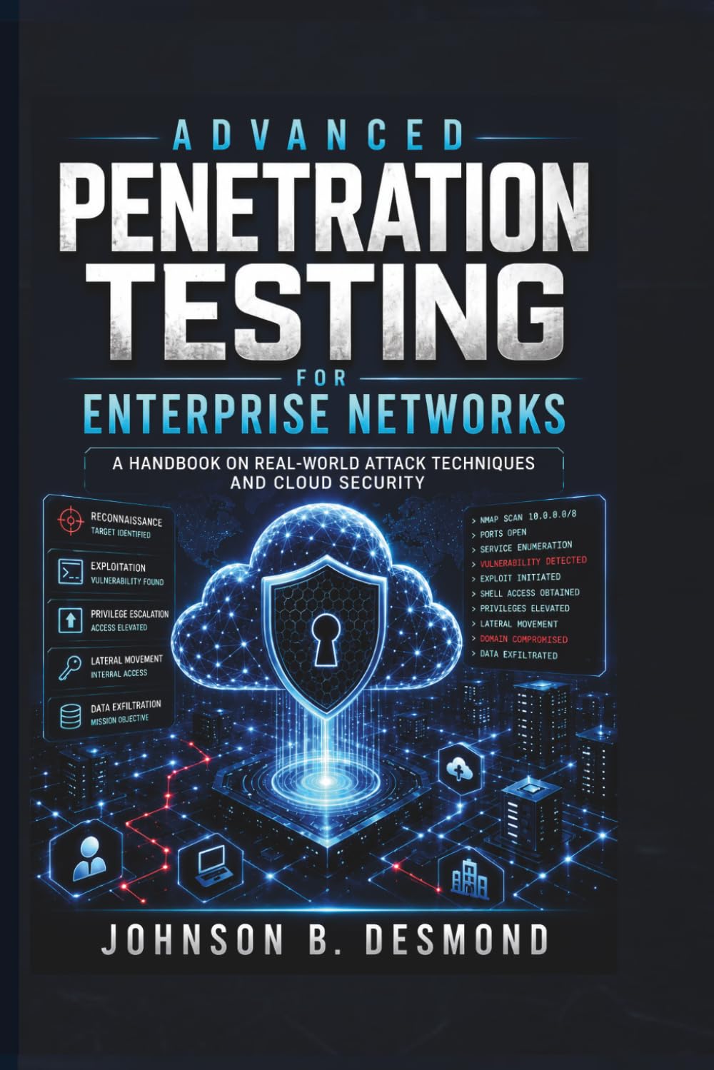 Advanced Penetration Testing for Enterprise Networks: A Handbook on Real-World Attack Techniques and Cloud Security