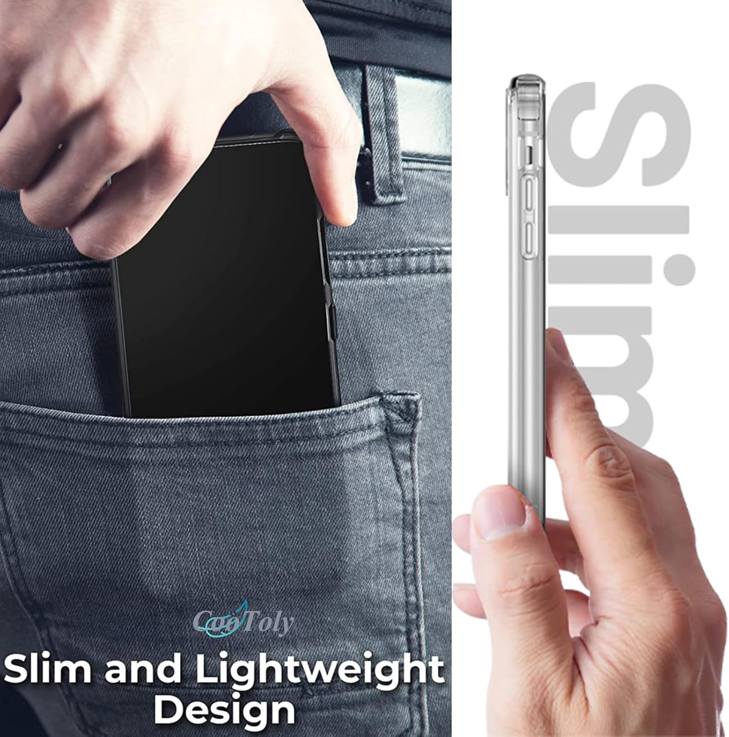 المميز - جراب موبايل شفاف من كوتولي لهاتف سامسونج جالاكسي S21 ... - view 7