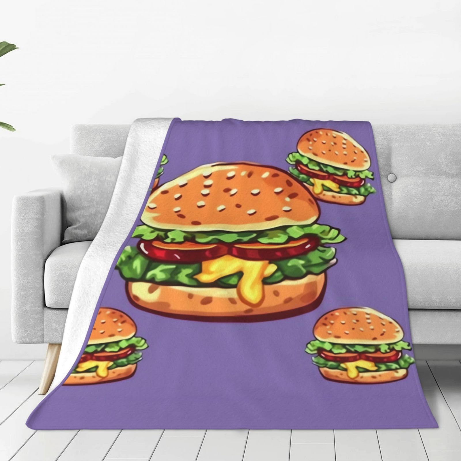Couverture polaire ultra douce et légère en peluche haut de gamme pour lit