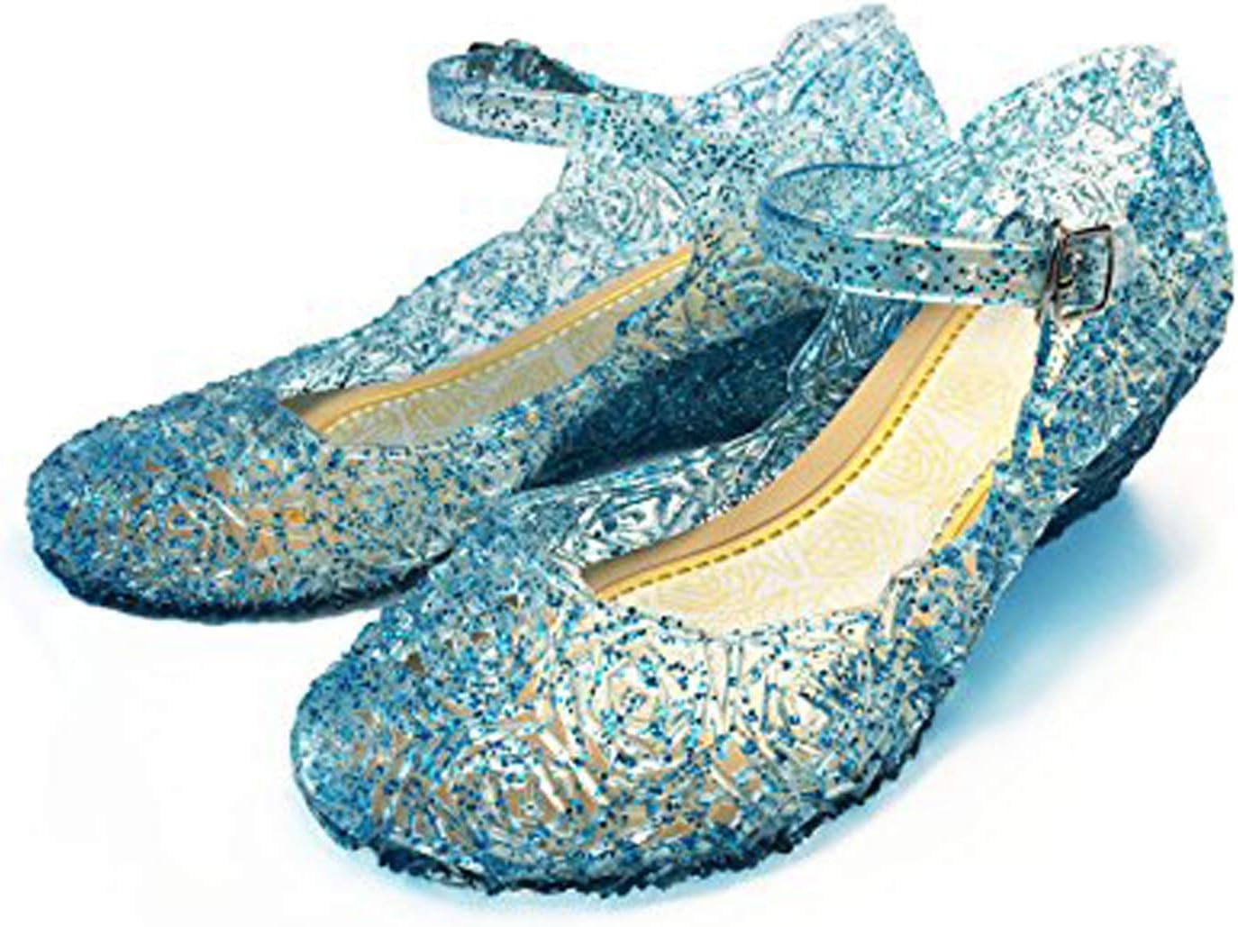 CQDYGirl Princess Shoes Cinderella Shoes Dress Up Girls Halloween Fancy Princess Shoes for Cosplay Party Birthday Gift