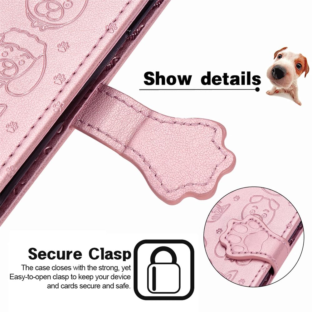Fertuo Cover per Realme C53 / Realme Note 50, Custodia Portafoglio a Libro in Pelle Flip Cover