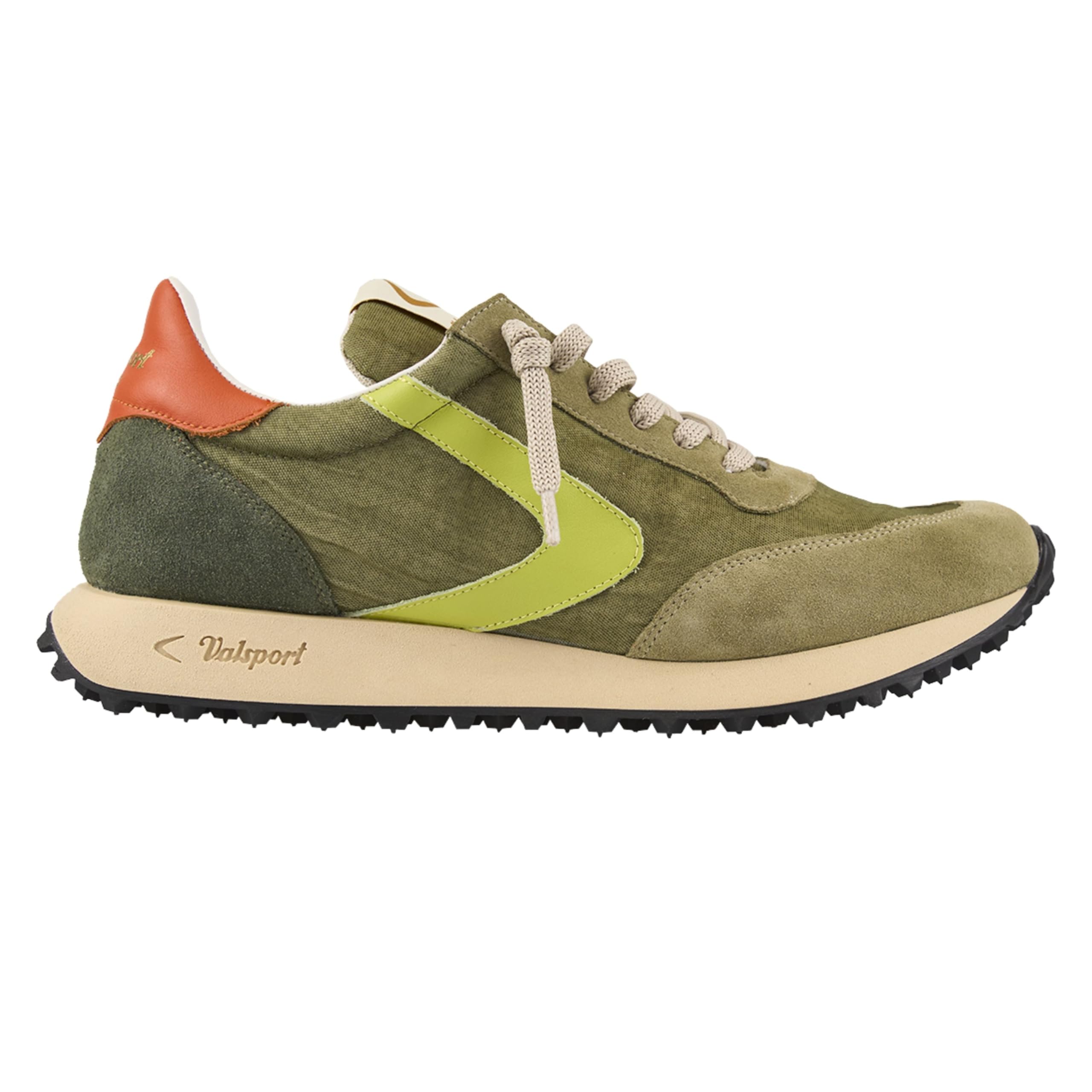 Chaussures Start Heritage Valsport Sneakers Légères en Cuir Vert Clair - 5