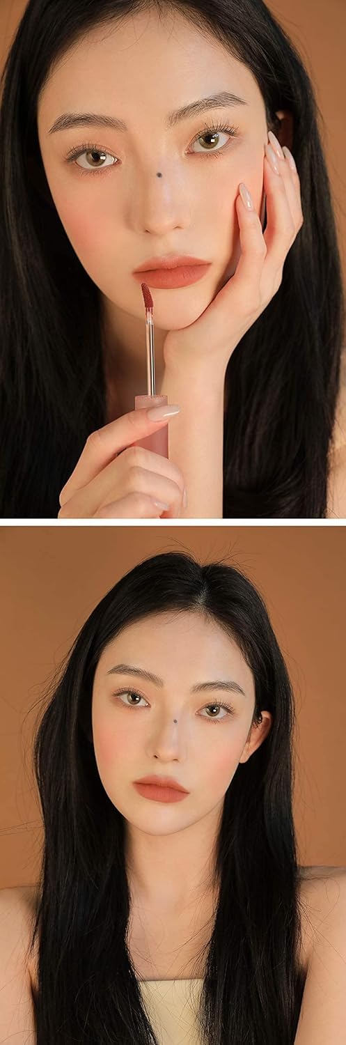 3CE BLUR WATER TINT(4.6g) soft lip with less smear with a blurry finish (#LAYDOWN) with sun cream(1ml*3ea)