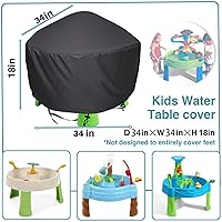 Vista 2 de Funda de mesa de agua para niños, adecuada para duchas de lluvia, mesa de agua en estanques, impermeable y a prueba de polvo, protección UV