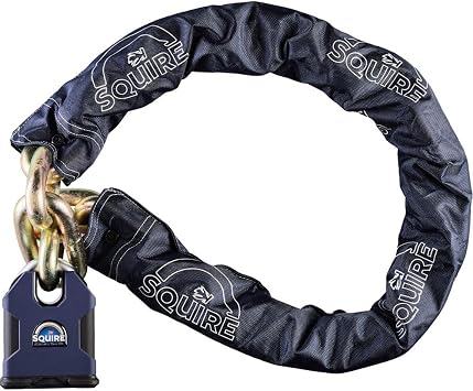 Squire SS100CS Padlock & TC22 Chain 1.5m