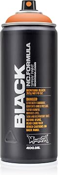 Montana Cans BLACK Spray Paint, 400ml, Atoms Megablast 289965