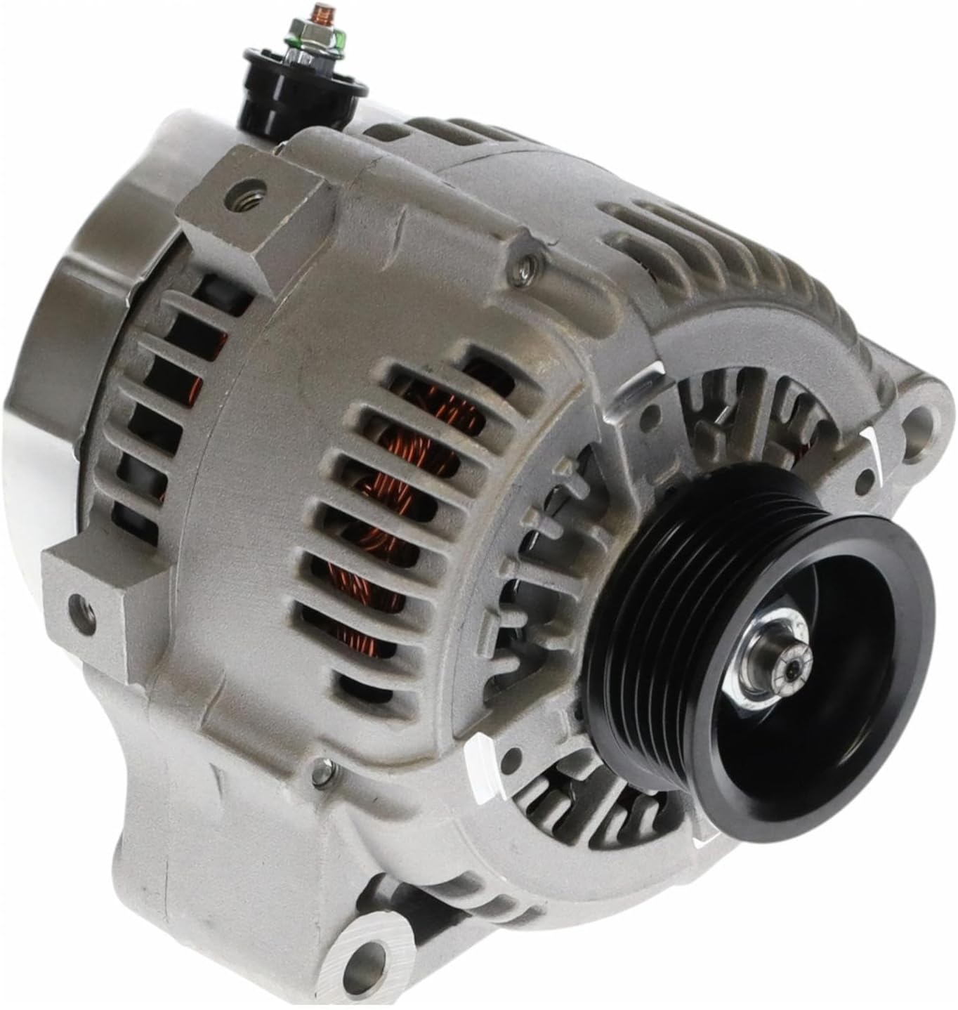 OEG Parts New Alternator Compatible With Lexus LX470 V8 4.7L 1998-2002, Toyota Land Cruiser V8 4.7L 1999-2002 1012117860, 1012117861, 9661219786, 2706050260, AND0270, 40052313
