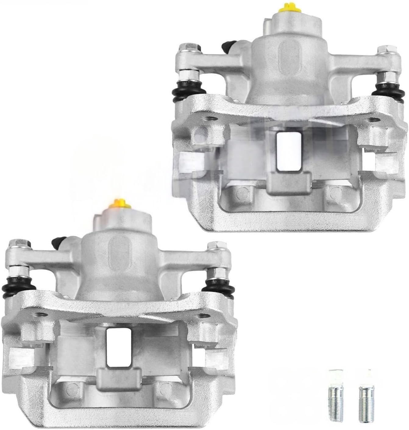 Rear Left and Right Disc Brake Caliper with Bracket 2Pcs for Toyota Sienna 2013 2014 2015 2016 2017 2018 2019 2020 2.7L 3.5L