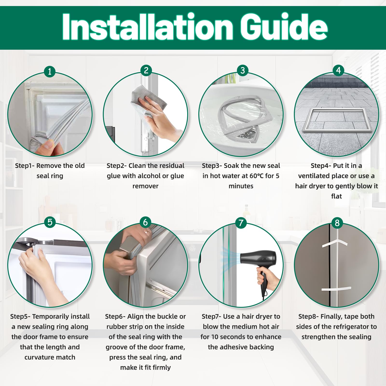 Amazon.com: Upgraded 242193209 Refrigerator Door Gasket Seal