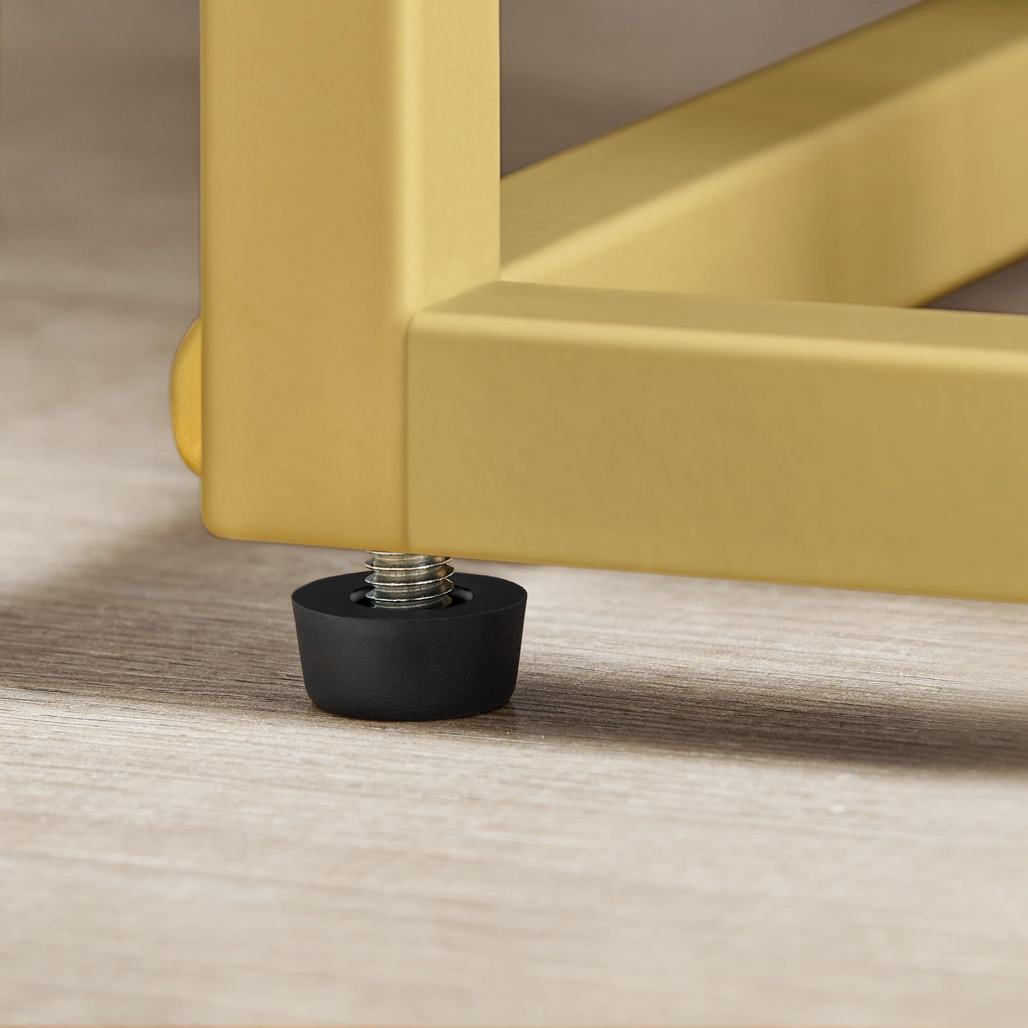 Supporto per fiori a 4 ripiani, robusto scaffale per piante in metallo, salvaspazio, per soggiorno, camera da letto (marmo - oro)