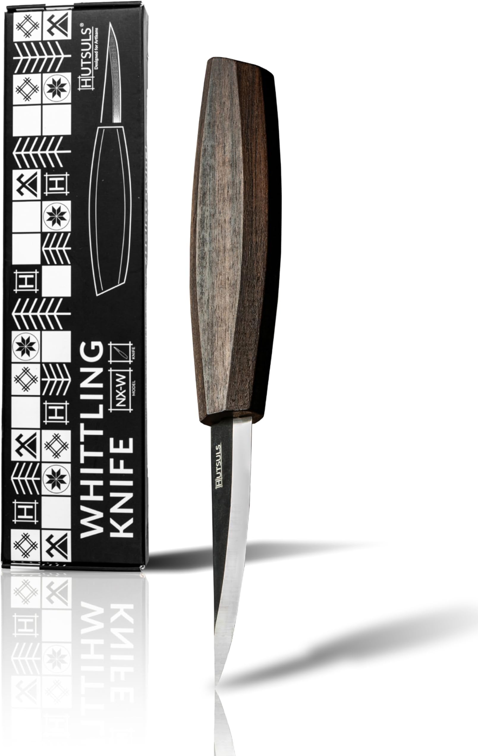 Hutsuls NX-W Wood Carving Knife - Elite Woodworking Knife for Whittling & Carving, Novice's Dream for Beginners