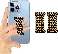 Vista 18 de Soporte de agarre para teléfono de mano, soporte universal para teléfono con correa para dedo, agarre para selfie compatible con la mayoría de 3