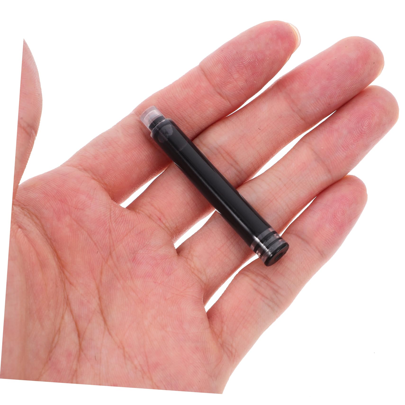 Lot De 100 Cartouches D'encre De Recharge Pour Stylo Plume De 2,6 Mm De Diamètre, Noir, Bleu Ou Noir Bleu Pour Recharge De Stylo Plume