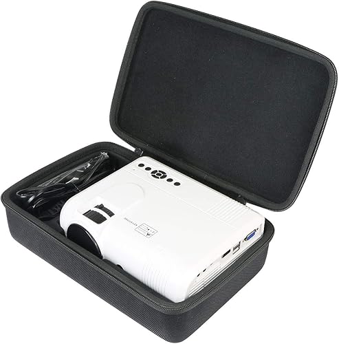 Khanka Estuche de viaje rígido de repuesto para mini proyector AuKing 2019 2020 2021 portátil actualizado
