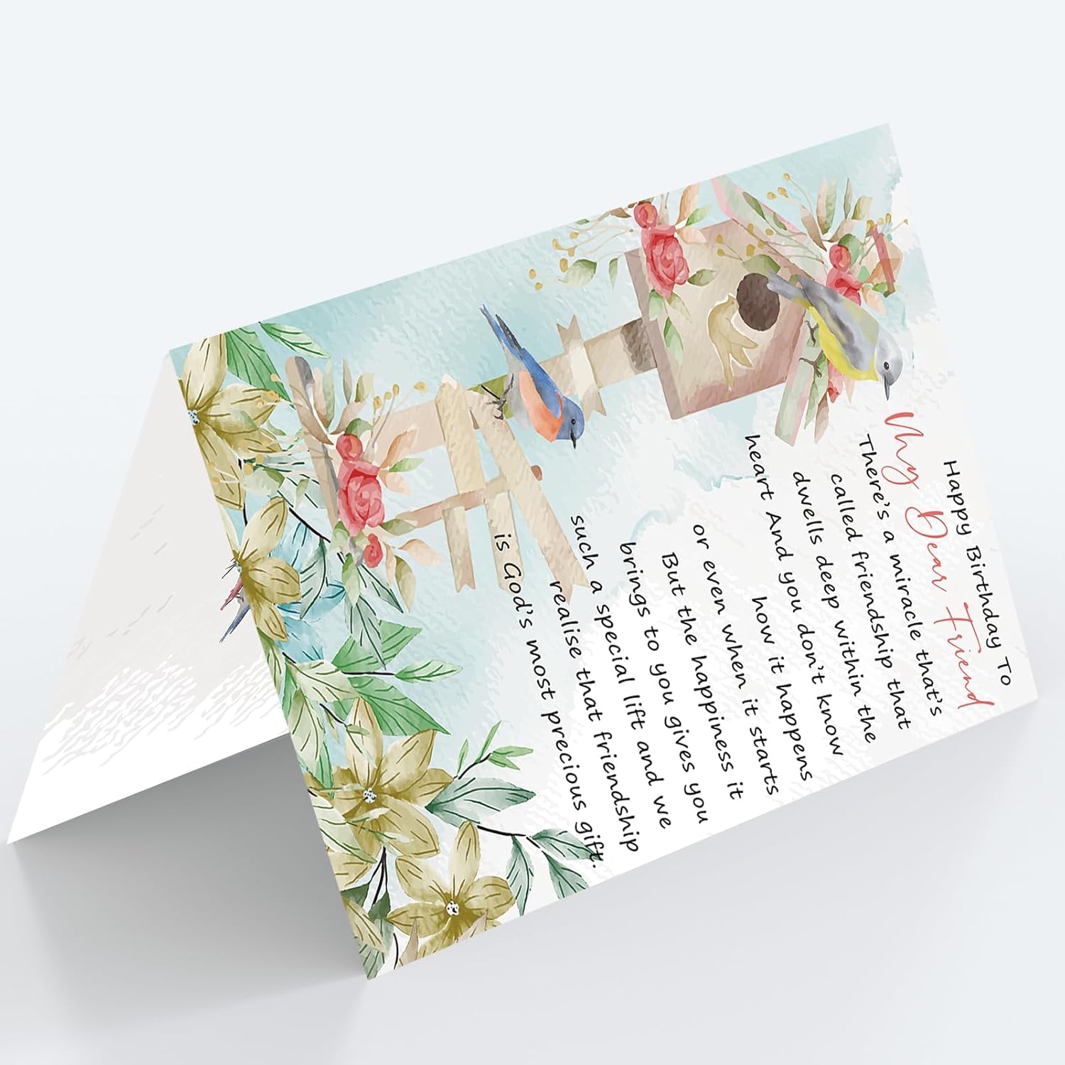 Funny Birthday Card for Best Friend Bestie Sister | Best Friend Birthday Gifts for Women Men | Bestie Card | Friendship Gifts - Image 3