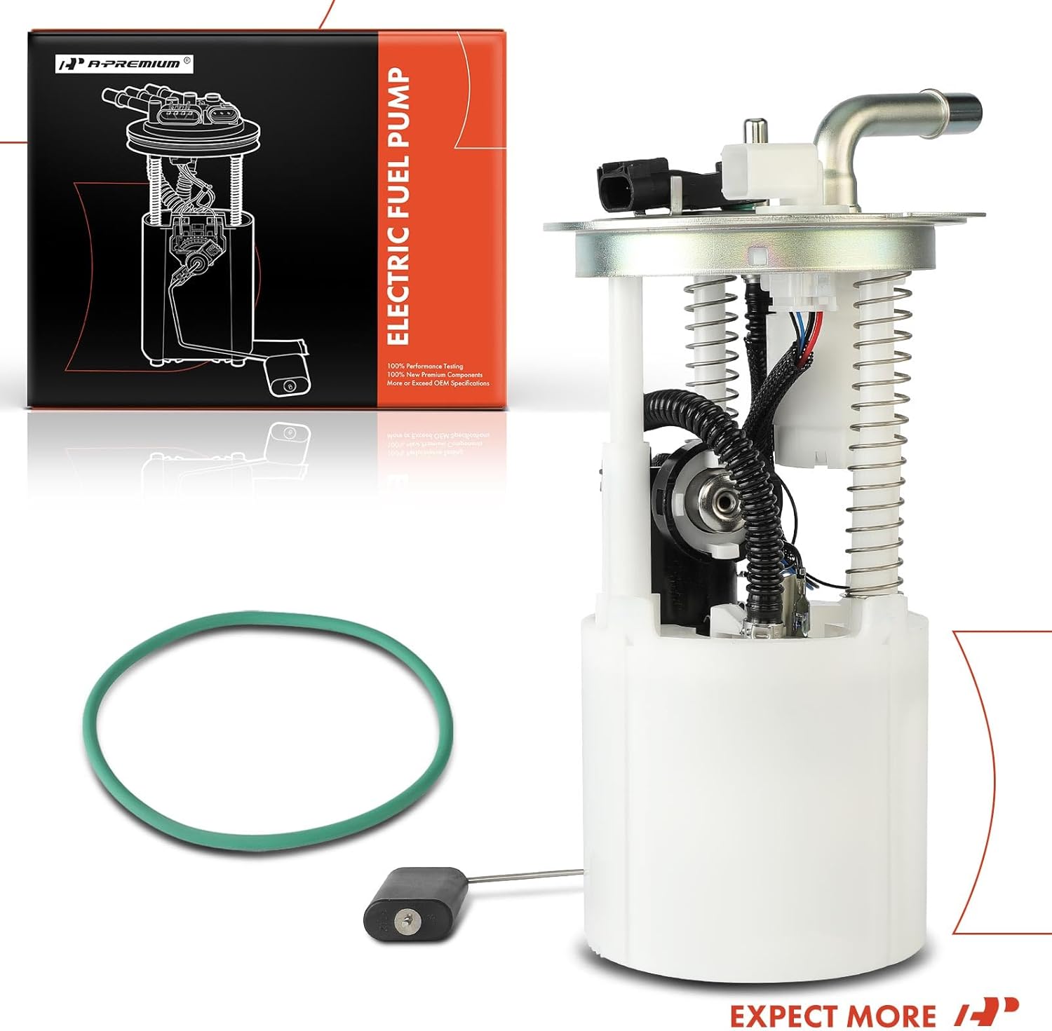 A-Premium Electric Fuel Pump Module Assembly with Pressure Sensor Compatible with Chevrolet Trailblazer & GMC Envoy & Saab 9-7x & Isuzu Ascender, 2008 2009