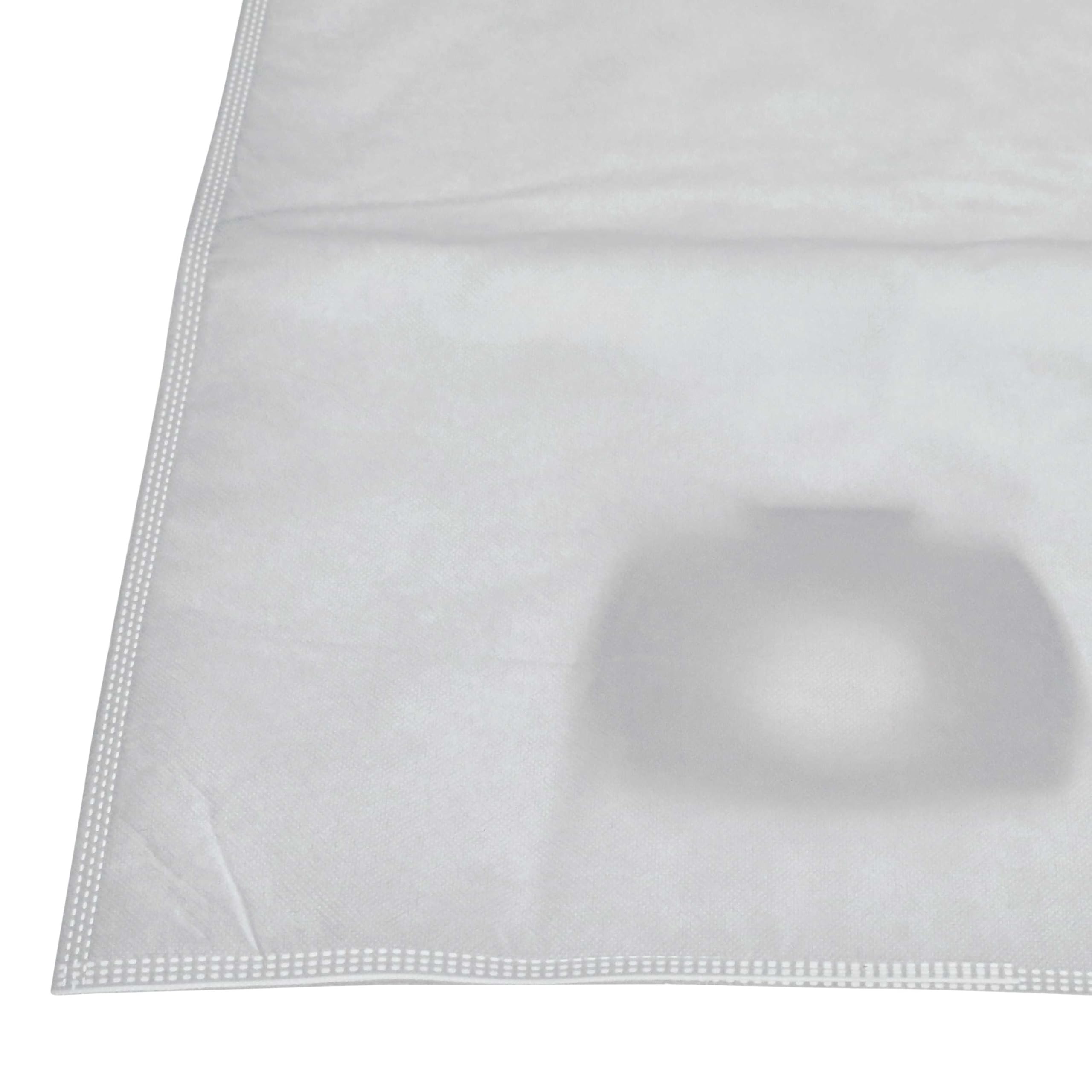 vhbw 50x bolsa compatible con Nilfisk Aero 21B 0L BP36V aspiradora | 42 cm x 25 cm blanco