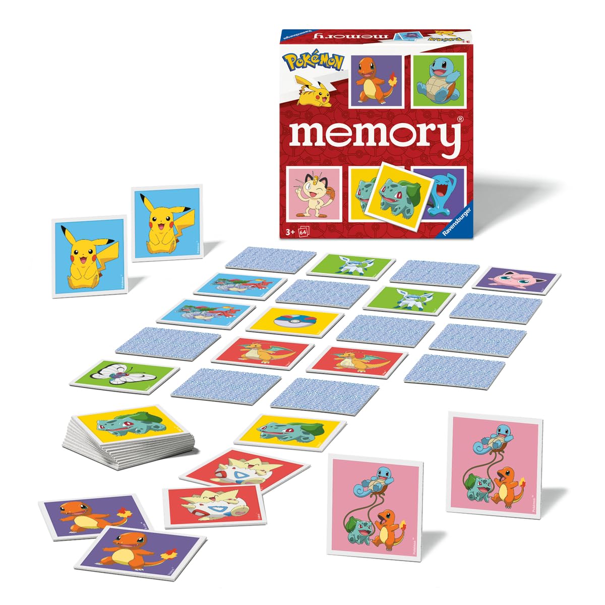 memory® Pokémon - Gesellschaftsspiel & Brettspiel ab 3 Jahre