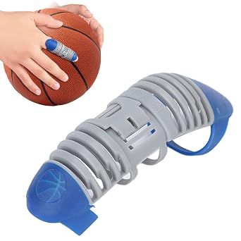 Finger Splint, Basketball Finger Guard, Finger Support Brace for Basketball Volleyball, Hollow Out Type Finger Sleeve Support ProtectorM