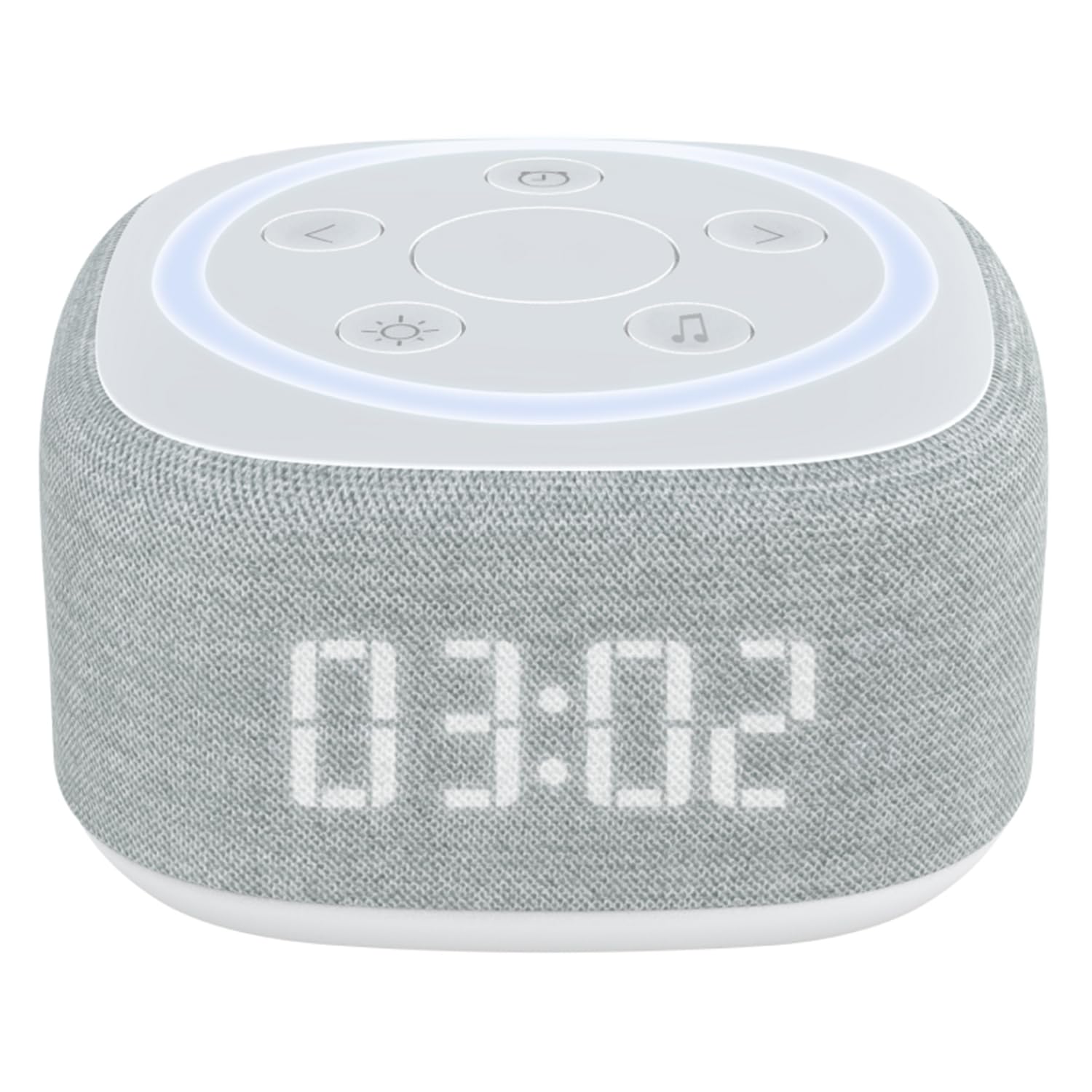TERRAILLON - ZEN RISE - Aide à l'endormissement et relaxation, Réveil et simulateur d'aube, 10 ambiance sonores et 4 modes lumineux, Prog 10/30/60 min, Bluetooth, USB-C