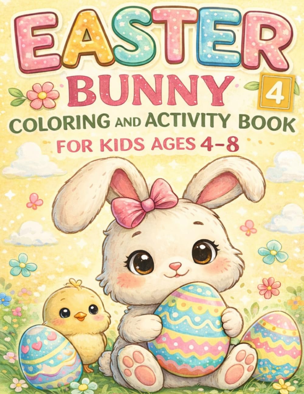 Easter Bunny Coloring and Activity Book for Kids Ages 4-8 Volume 2: Cute, Easy and Fun Easter Bunny Coloring Pages for Toddlers, Preschool and Early ... for Toddlers and Preschoolers | Easter