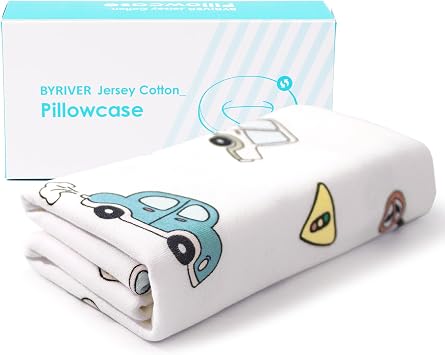 Replacement Pillowcase for BYRIVER Kids Bed PillowCarCity