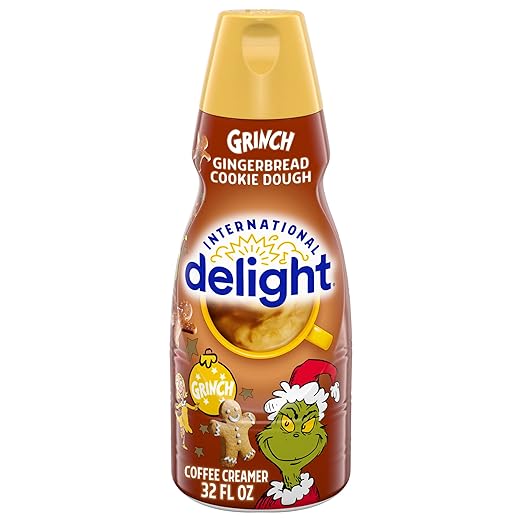 International Delight Grinch Gingerbread Cookie Dough