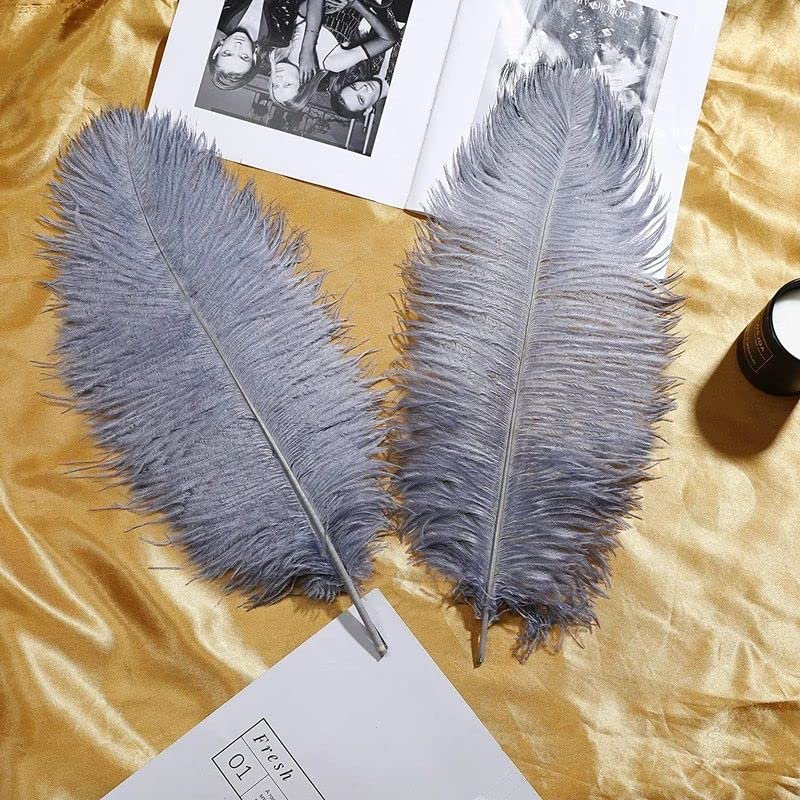 Sowder 20pcs Natural Ostrich Feathers - 10-12 Inch Dark Green Plumes For Wedding Decor, Centerpieces, Crafts - View #11