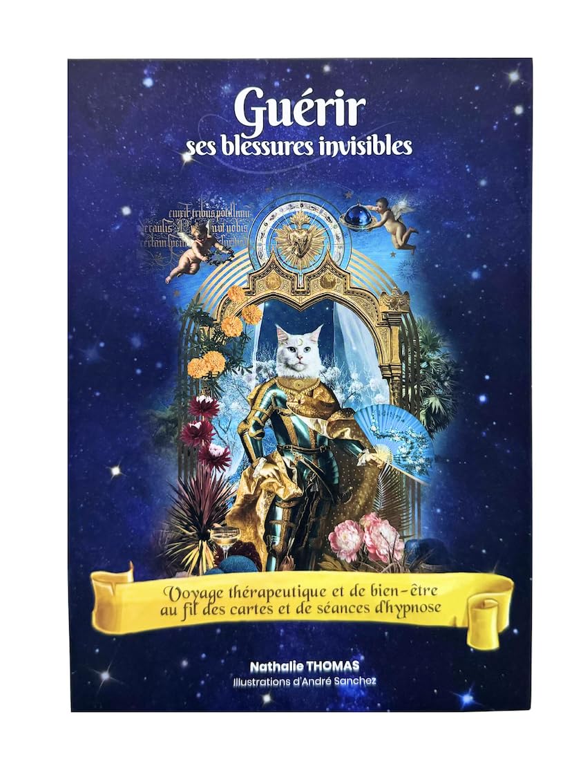 Oracle divinatoire en français – 49 Cartes + Livre explicatif (240 p) – Guidance intuitive, cartomancie & développement Personnel – avec 1 séance d’hypnose Audio-vidéo Incluse