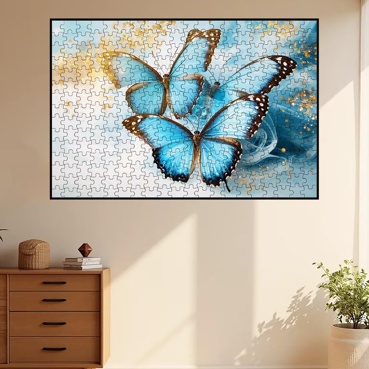 5000 sztuk puzzli dla dorosłych, puzzle motylkowe dla dorosłych, 5000 sztuk, wymarzona łamigłówka dla całej rodziny, klasyczne drewniane układanki, odpowiednie do wystroju wnętrz, prezenty -3493