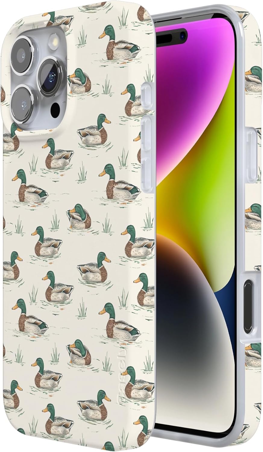 Casely iPhone 16 Pro Max Case | The Boyfriend Collection | Mallard & Co. | Compatible with MagSafe | Classic Ultra Slim Design