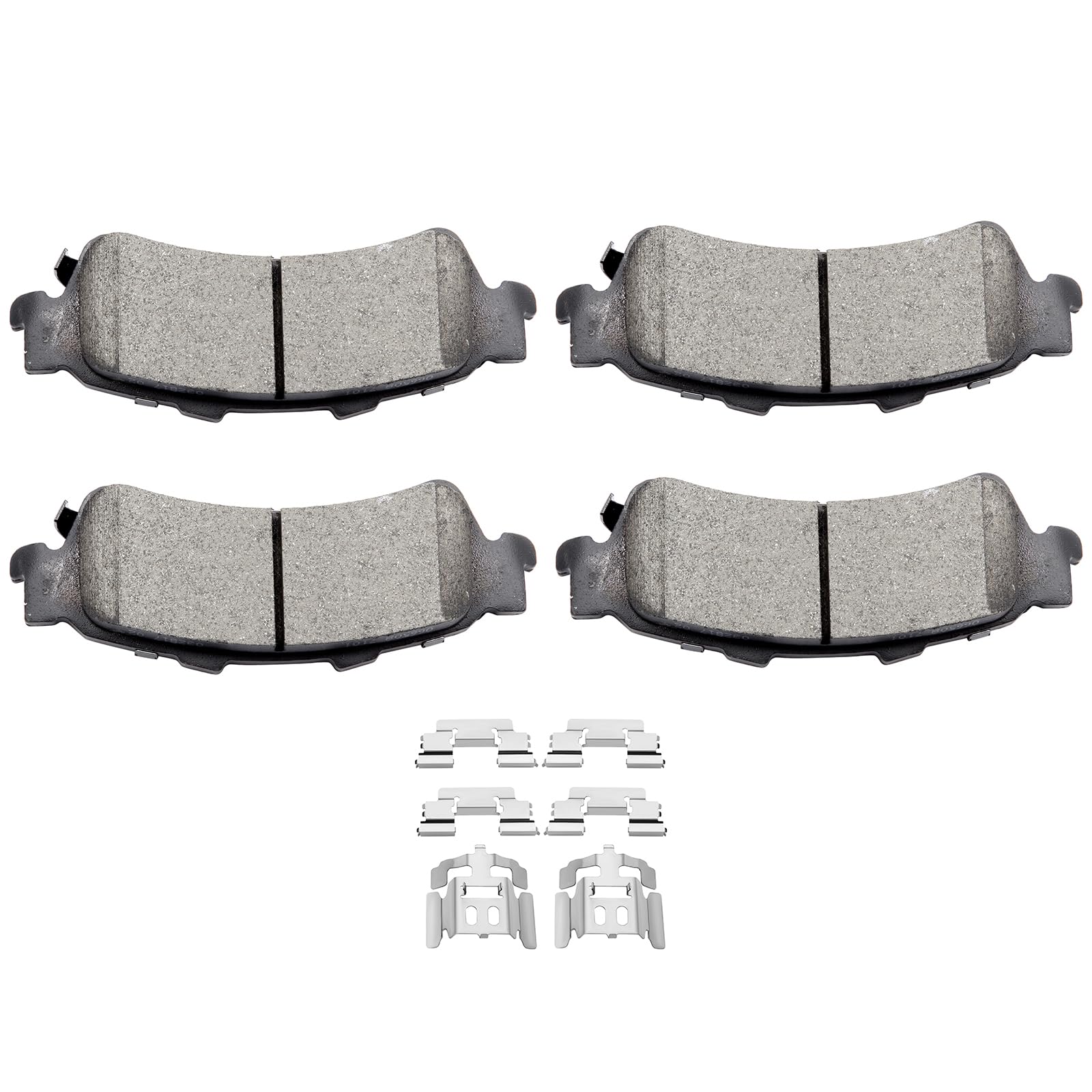 SCITOO D792 Rear Ceramic Brake Pads Sets Fit For Cadillac DeVille/DTS/Escalade,For Chevy Astro/Silverado 1500 / Tahoe,For GMC Safari/Sierra/Yukon