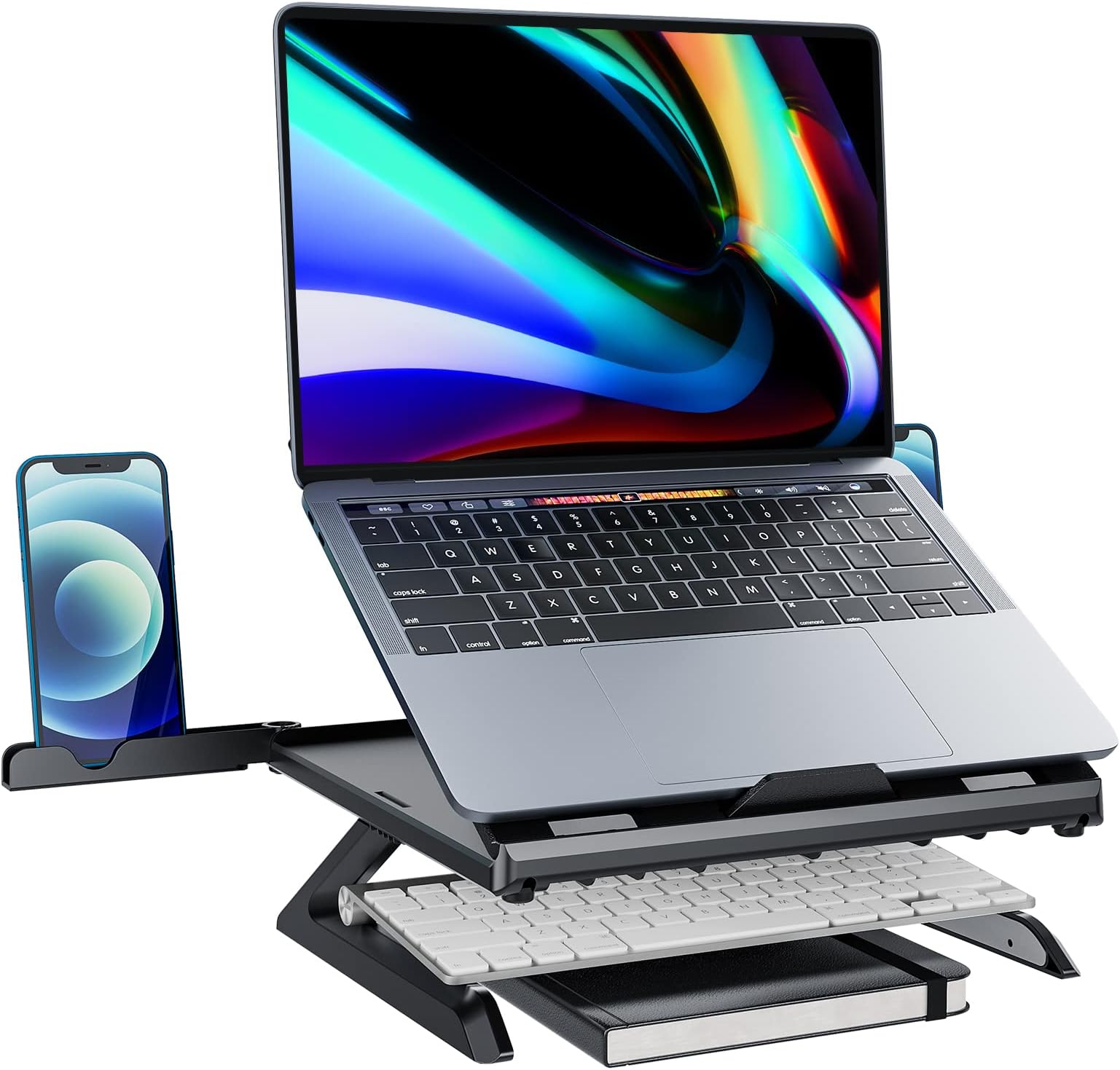 Pronomic LS200 Deluxe Laptopständer DJ Notebookstativ Laptop Stand