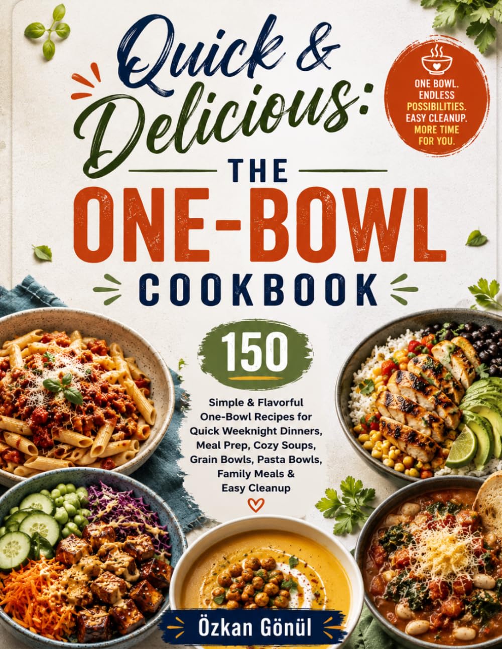 Quick & Delicious: The One-Bowl Cookbook: 150 Simple & Flavorful One-Bowl Recipes for Quick Weeknight Dinners, Meal Prep, Cozy Soups, Grain Bowls, ... & Delicious: The Modern Everyday Kitchen)