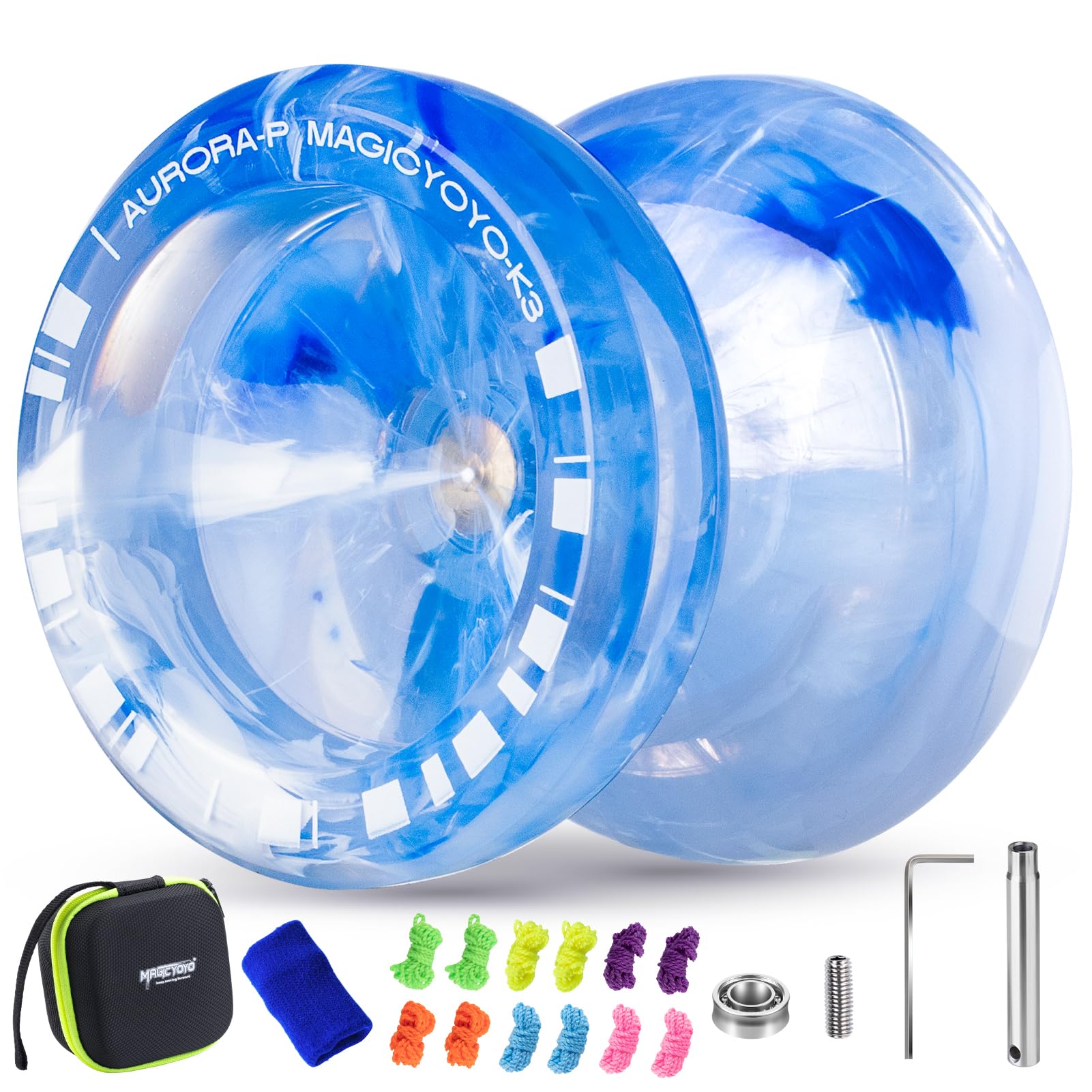 Amazon | MAGICYOYO K3 Aurora-p レスポンシブ ヨーヨー 子供用 8-12