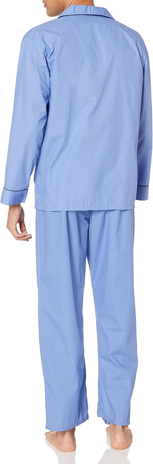 Hanes Men's Woven Plain-Weave Pajama Set - Image 7