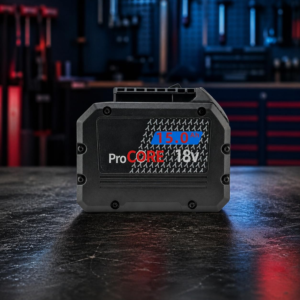 15.0Ah Akku kompatibel mit Bosch Professional 18V System – Hochleistungs Lithium-Ionen Ersatzakku – für GBA/ProCORE Geräte – Lange Laufzeit & hohe Leistung
