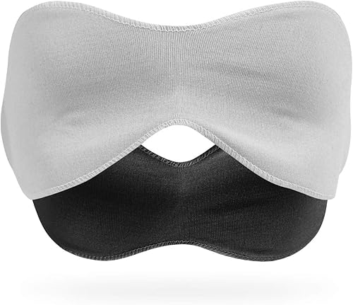 Marie Ernst - Máscara para dormir con ojos, cómodo, suave, persiana de viaje, L