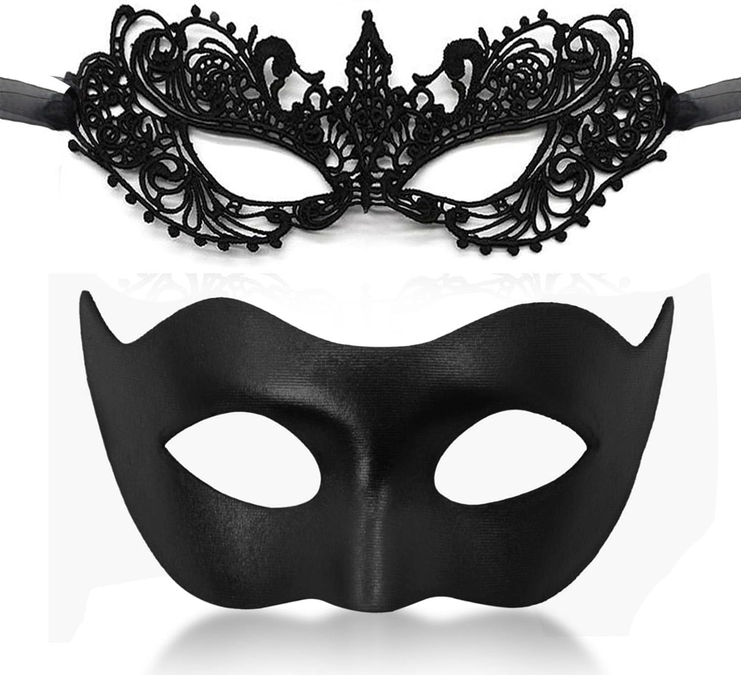 MYMENU Masquerade Masks for Women Couple Men Venetian Mask Halloween Carnival Mask for Party Prom Costume