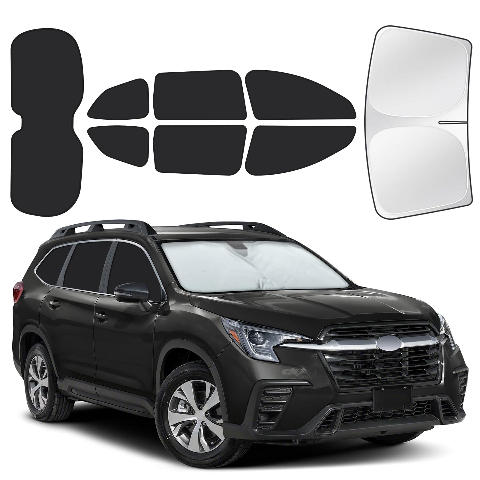 for Subaru Ascent/Evoltis 2019-2025 Car Window Shades, 8Pcs