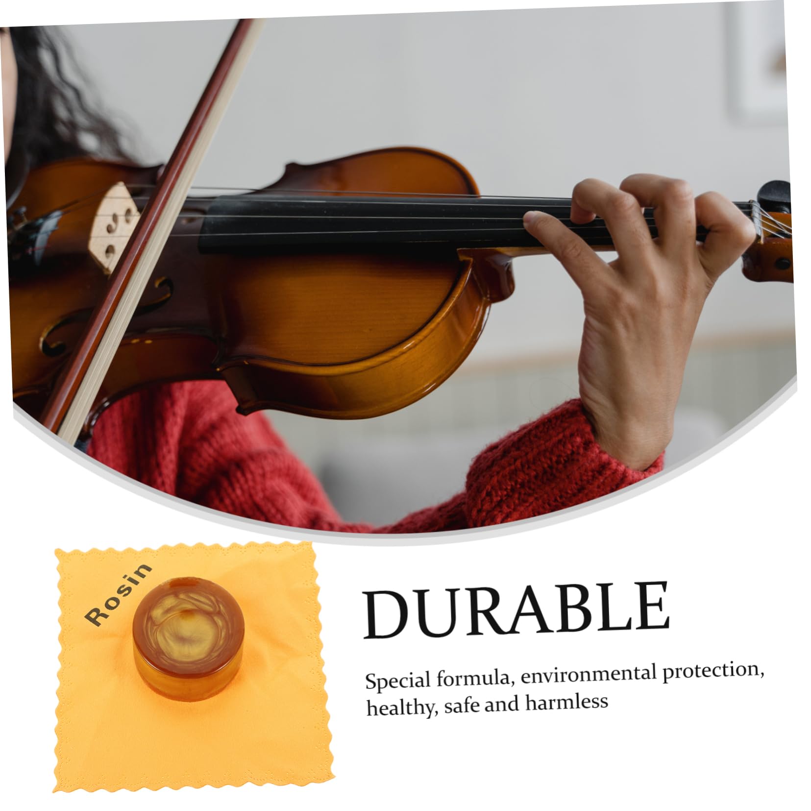 ifundom Violin Block String for Violin Low Powder Essential for Bow Articulation Random Color